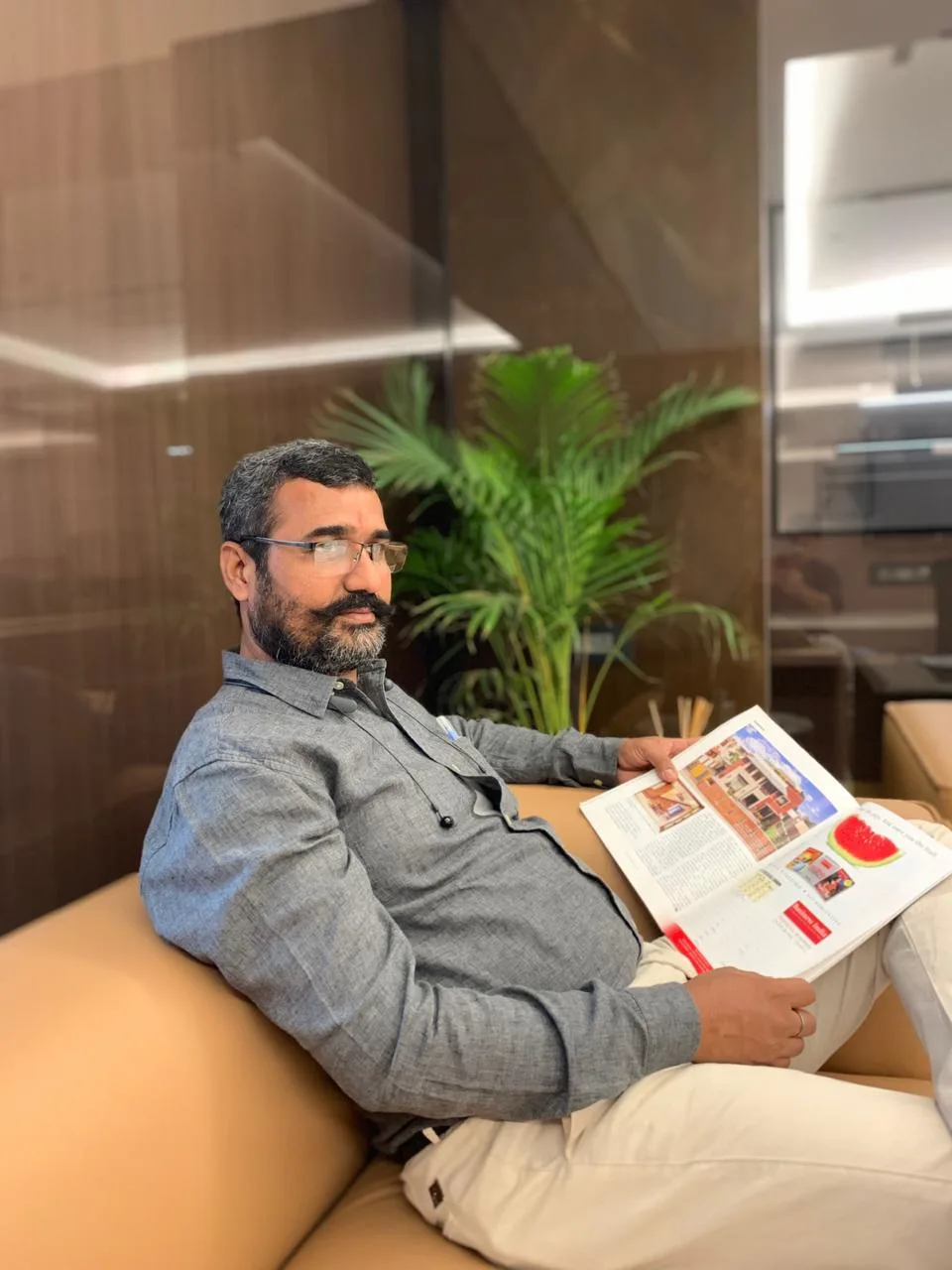 Portrait of Shree Sher Bahadur Singh
